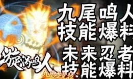 鸣人爆料技能介绍视频大全